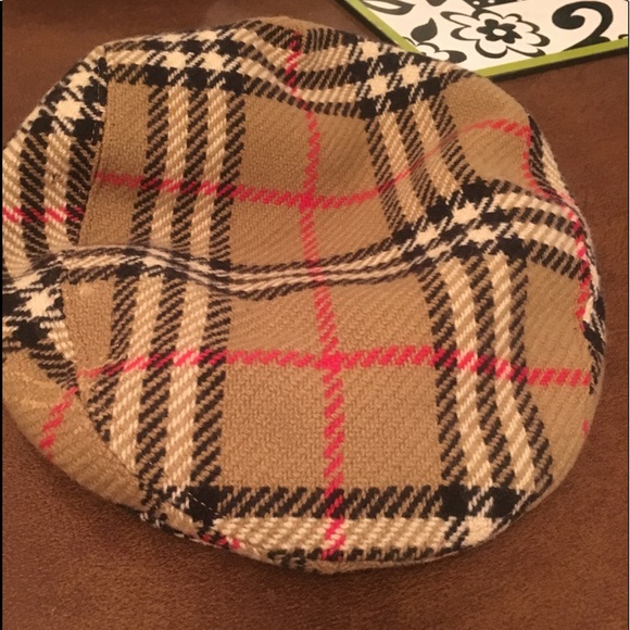 mens burberry newsboy hat